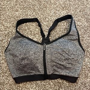 Women's Gray Sports Bra